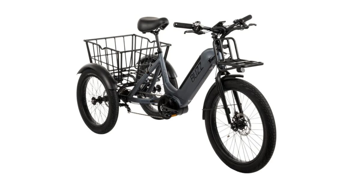 Buzz tries to undercut Lectric with even lower-priced electric trike
