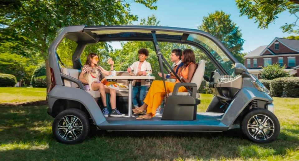 Club Car's 25 MPH 'living room on wheels' microcar just went modern