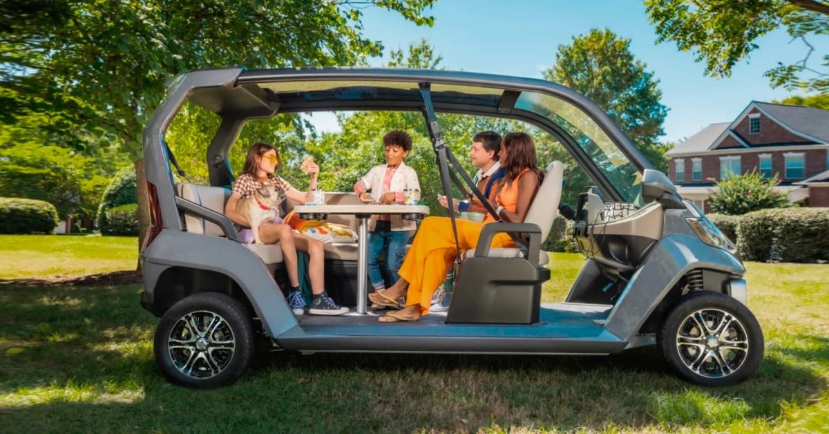 Club Car's 25 MPH 'living room on wheels' microcar just went modern