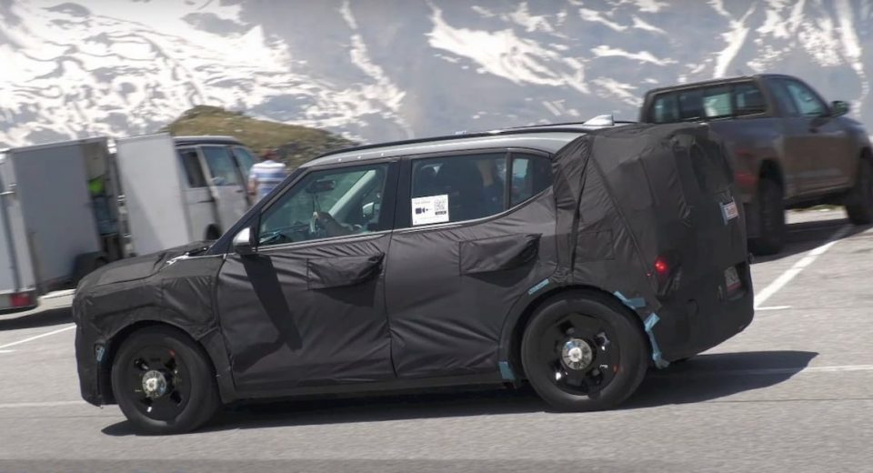 Here's our closest look at the Kia EV2 caught testing in the Alps [Video]