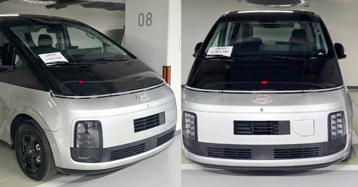 Hyundai's electric minivan sheds its camo: Check out the new Staria EV