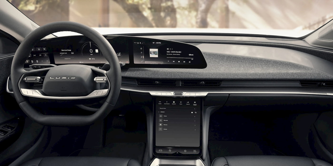 Lúcido mais vendido-luxo-eV-sedan