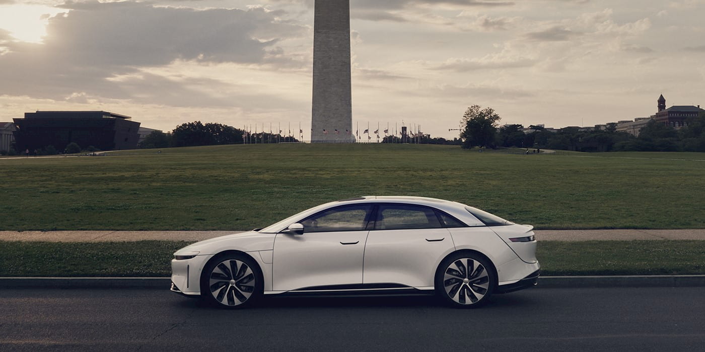 Lúcida-ar-melhor-vendida luxuamente-EV-sedan