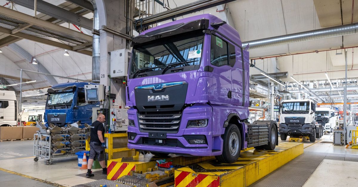 MAN electric semi truck gets real as series production begins