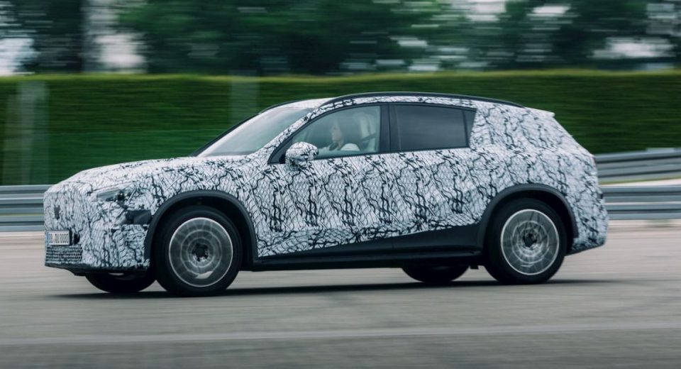 Mercedes-Benz offers an exclusive first look at the new electric GLC