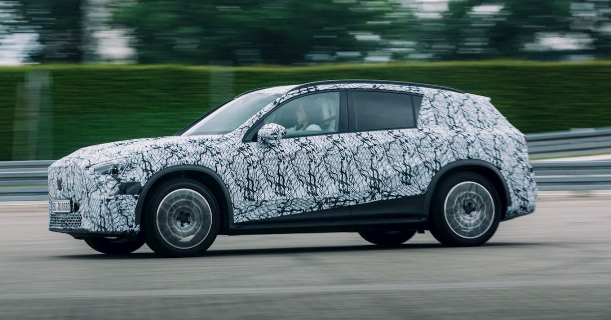 Mercedes-Benz offers an exclusive first look at the new electric GLC