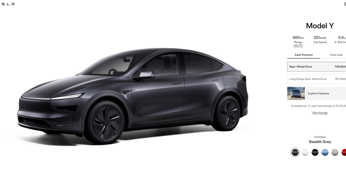 Tesla finally launches in India, but at a price that doesn't make sense