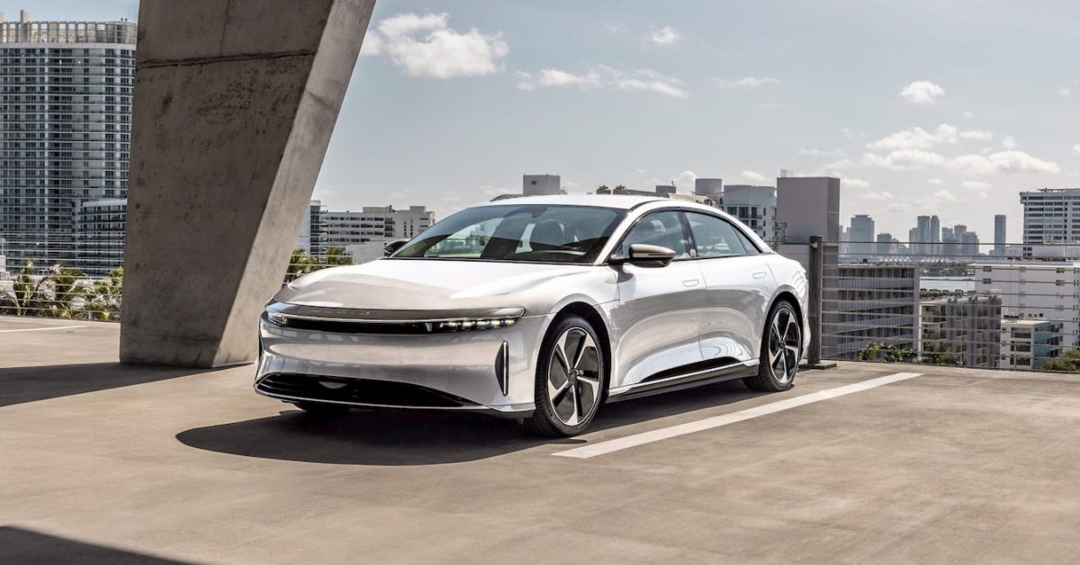 The Lucid Air is crushing the competition as the best-selling luxury EV sedan in the US