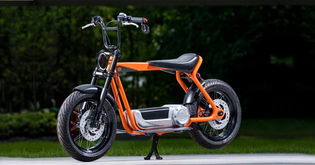 This is the fun electric moped Harley‑Davidson designed and almost built
