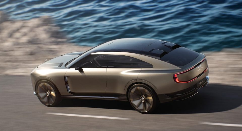 Upcoming electric Bentley blends 1930s style with 2030s tech