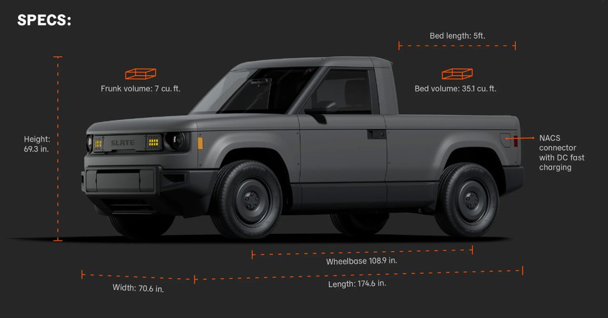 Slate’s electric truck can still dip under $20,000 — but only for some