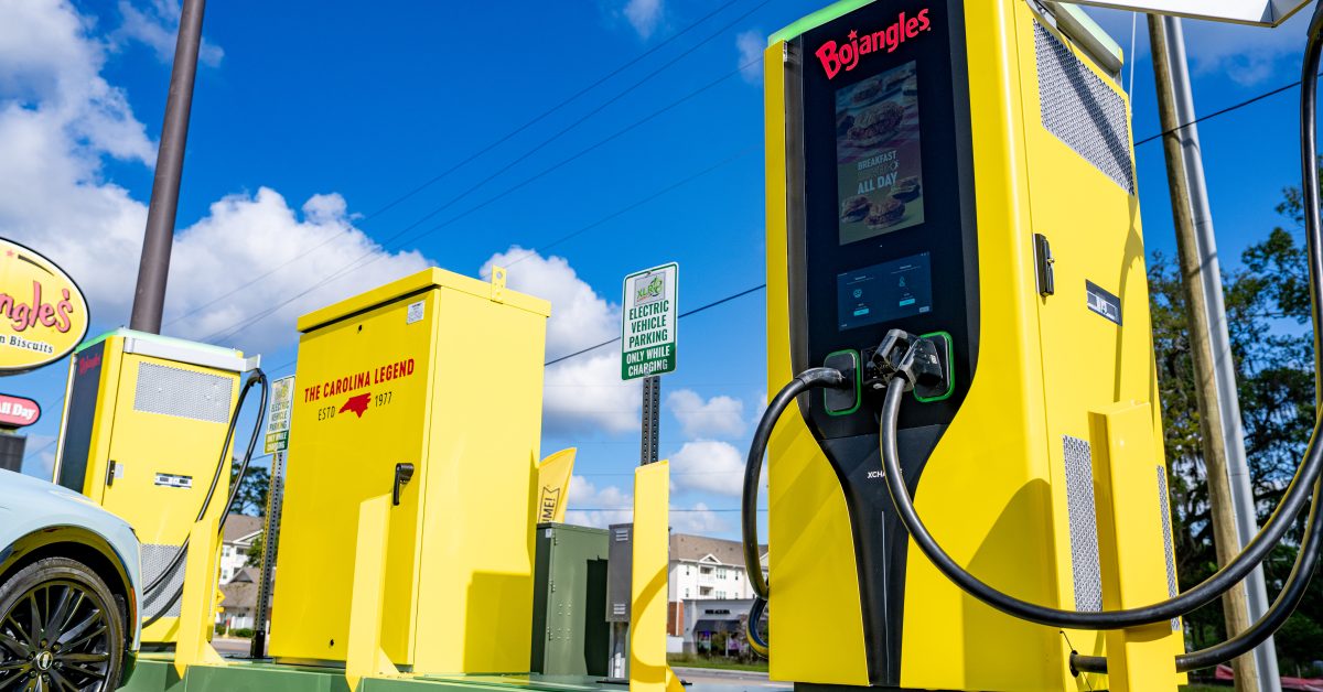 Now Bojangles wants EV drivers to fast charge while they eat