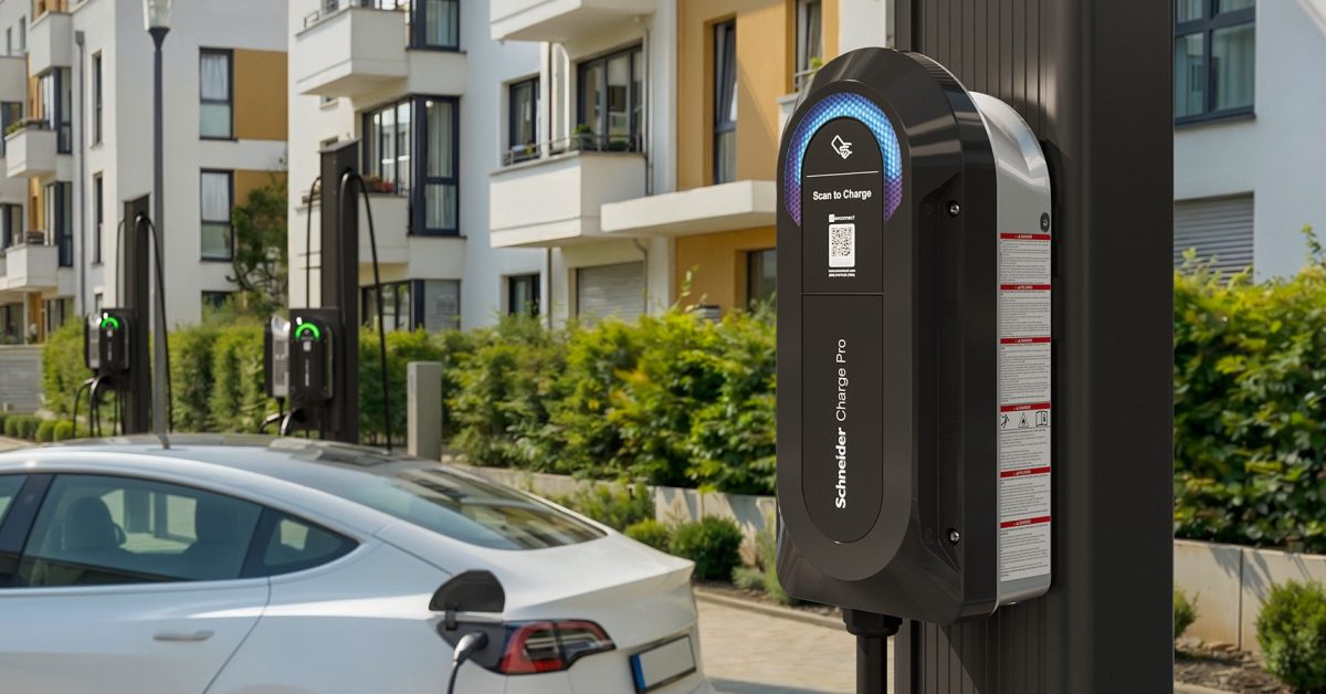 Schneider Electric’s upgraded app-free EV charger now has NACS