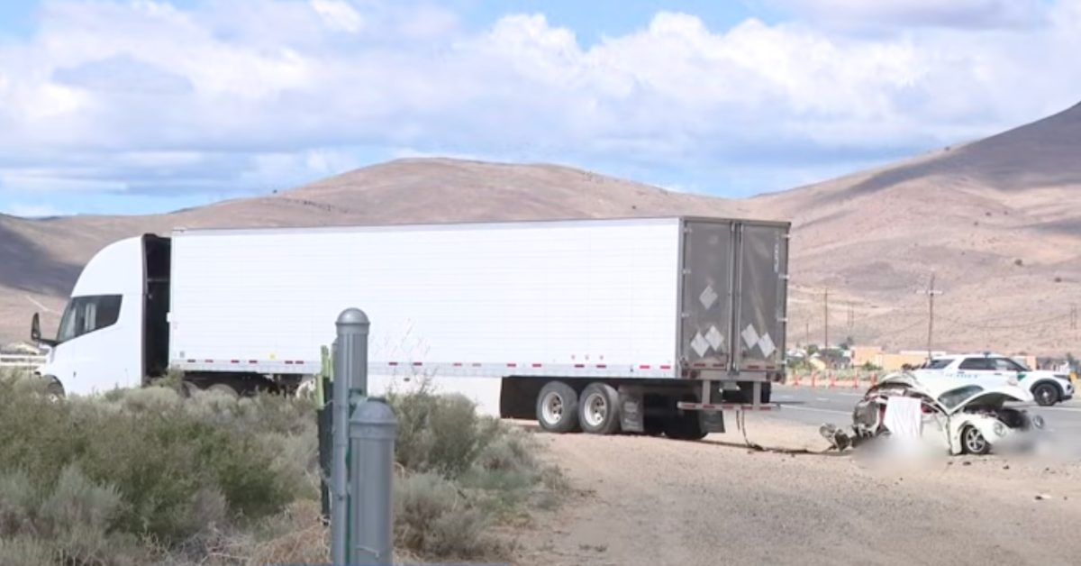 Tesla Semi involved in first fatal crash, killing 2 in Nevada
