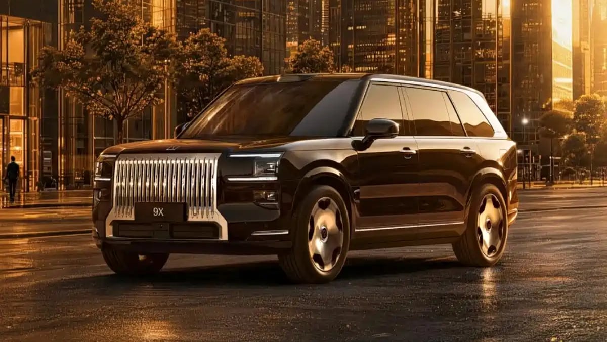 Zeekr 9X five-seater hybrid SUV opens pre-sales in China, featuring 1,381 hp and 6C battery