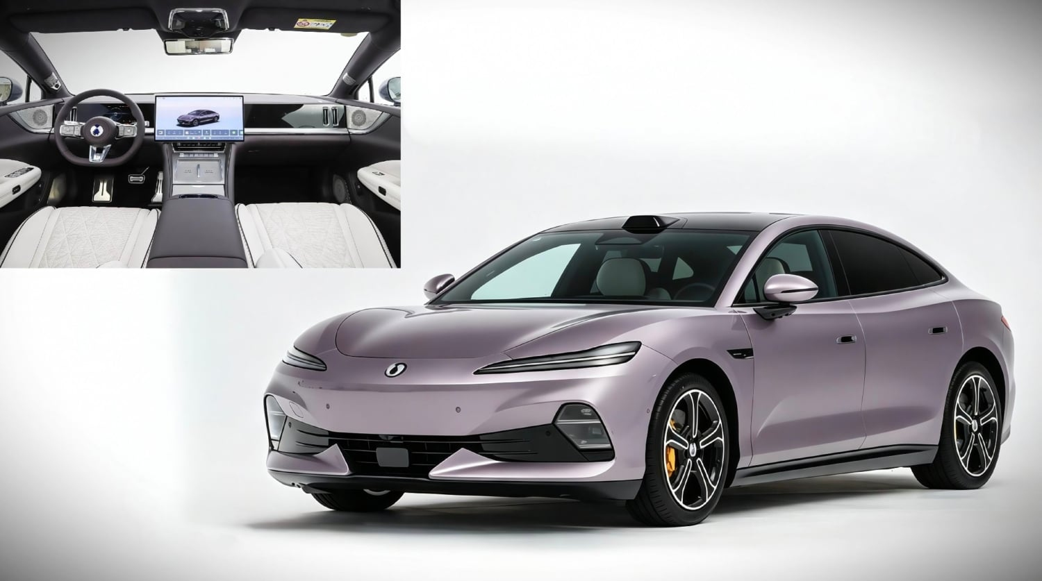 BYD Denza Z9S cabin revealed, 1,194 HP sedan keeps physical buttons, with flash charging