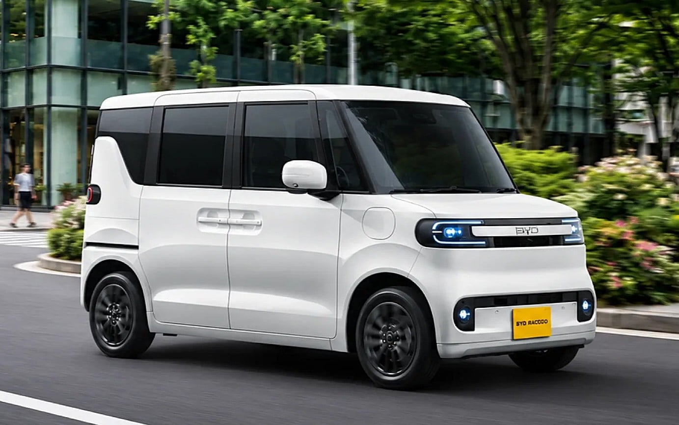 Japan’s first 320 km electric K-Car isn’t Japanese: BYD Racco launches from 13,100 USD