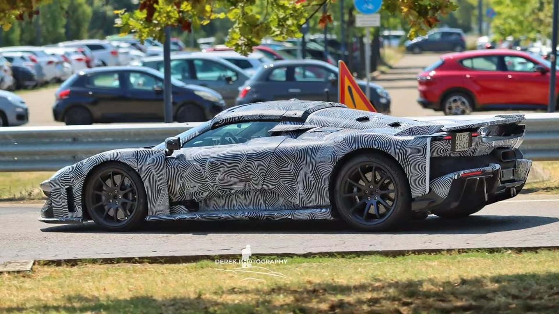 Ferrari F80 Aperta Spied For The First Time