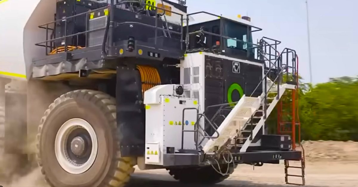 Another day at the office: Fortescue CEO test drives 150 ton haul truck [video]