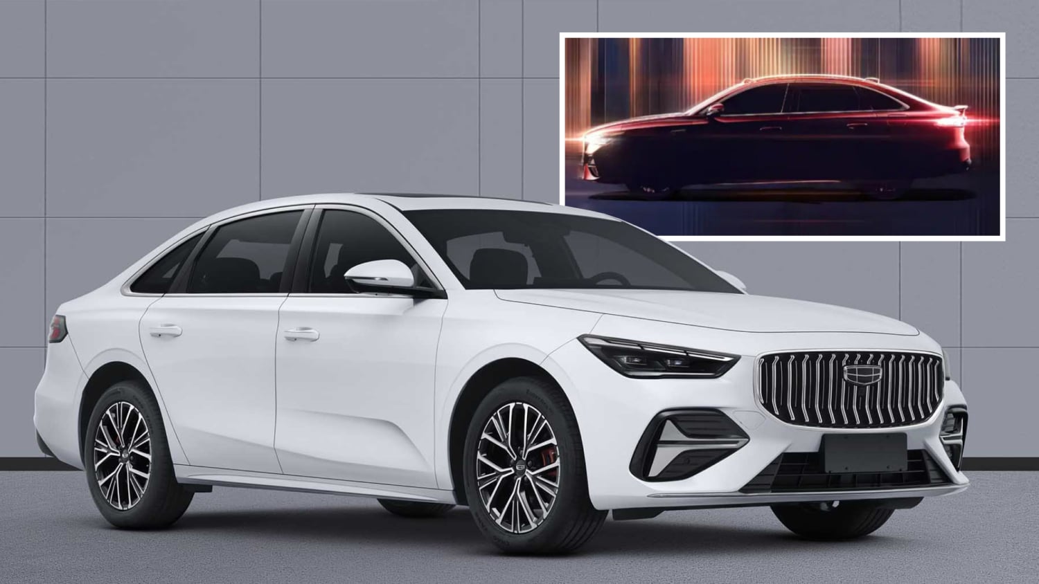 Geely teases the new Preface L90 5-meter sedan with LiDAR and 4L fuel consumption